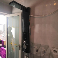 帝胜/DESION LL磁能即热式电热水器集成式热水器淋浴屏一体机家用洗澡器智能恒温变频微电脑式触控式6000W