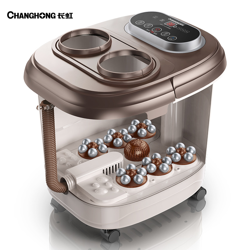长虹(CHANGHONG)足浴盆全自动电动按摩加热家用小型泡脚高深桶恒温洗脚机神器