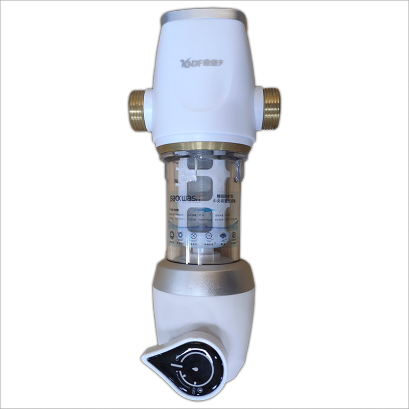 康道夫KDF-QZ-03自动刮洗前置过滤器全屋净水家用厨下式净水器厨房管道净水机高清大图
