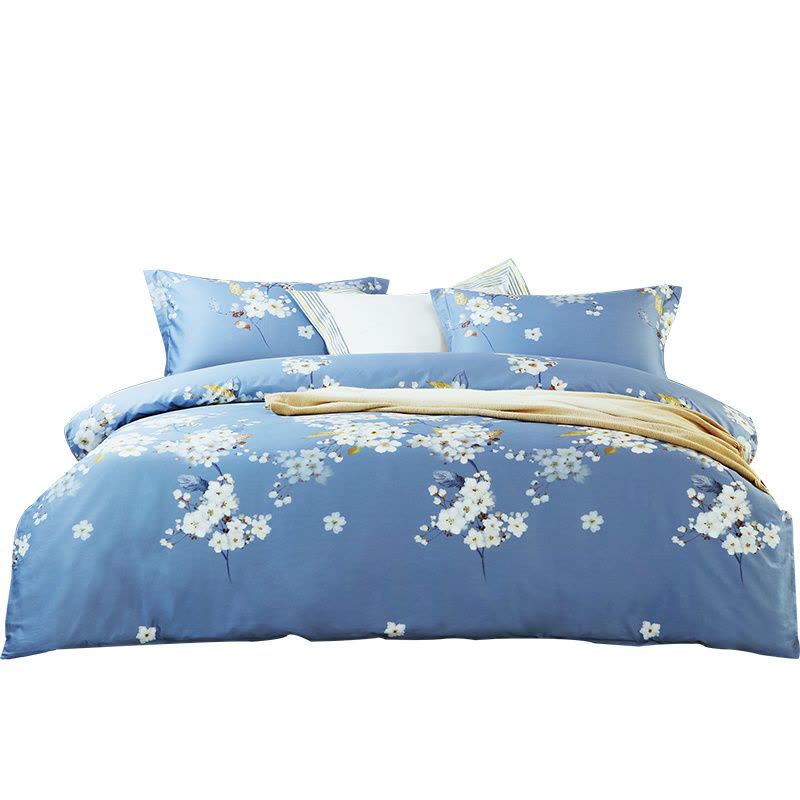 梦洁家纺 梦洁纯棉印花四件套:南栀1010189084图片