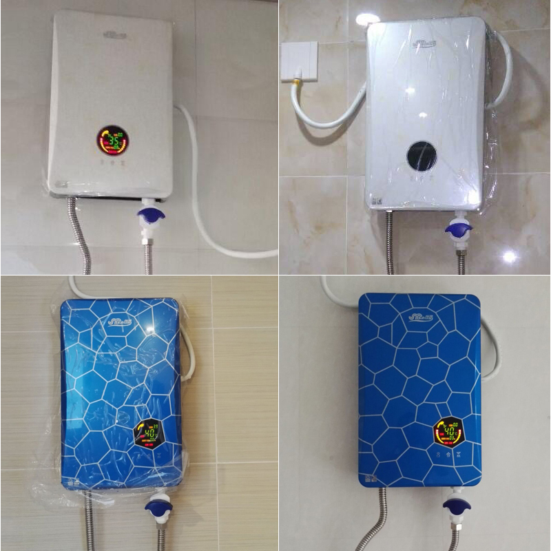 佳源(JiaYuan)DSF100-75B(中国蓝)即热式电热水器洗澡沐浴变频恒温热水器微电脑式中国浙江舟山市8000W