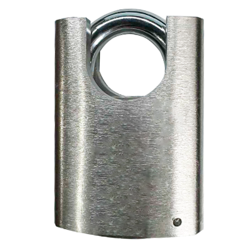 鸿灵睿芯 GS17 不锈钢+锌合金 45mm*62mm 挂锁(计价单位:个)银色高清大图