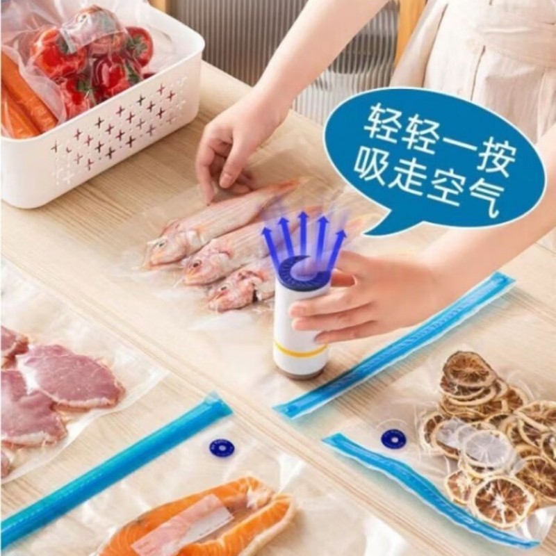 丽佳邦 食品真空袋组合 无泵5件套[5个特大号]高清大图