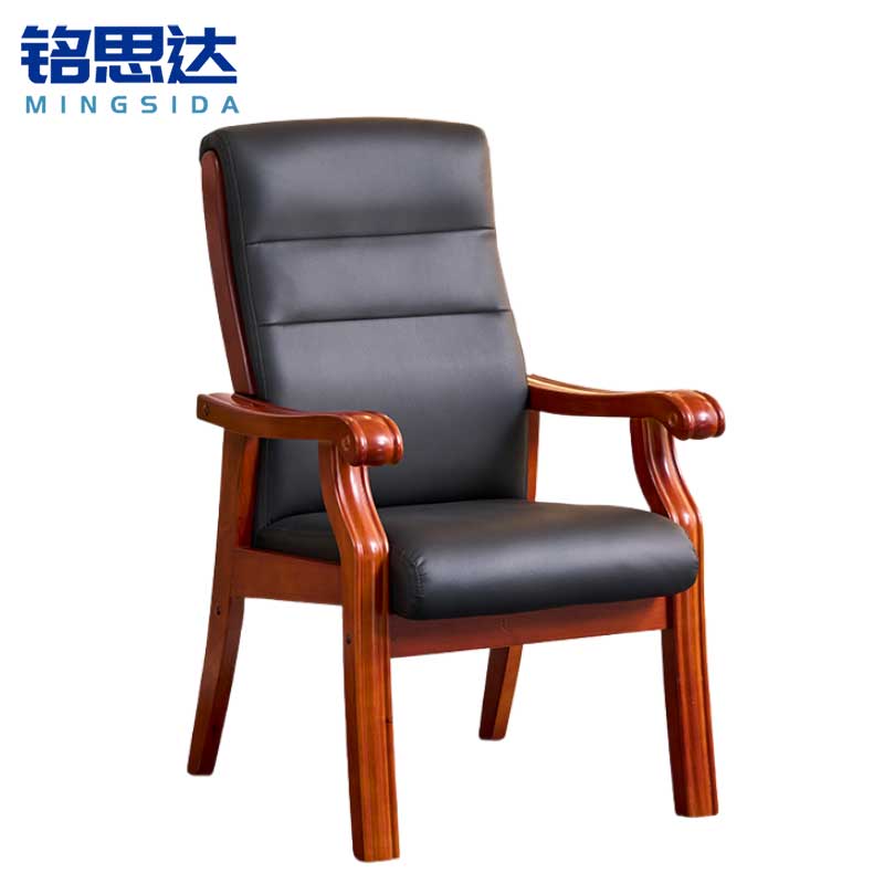 铭思达会议椅实木把