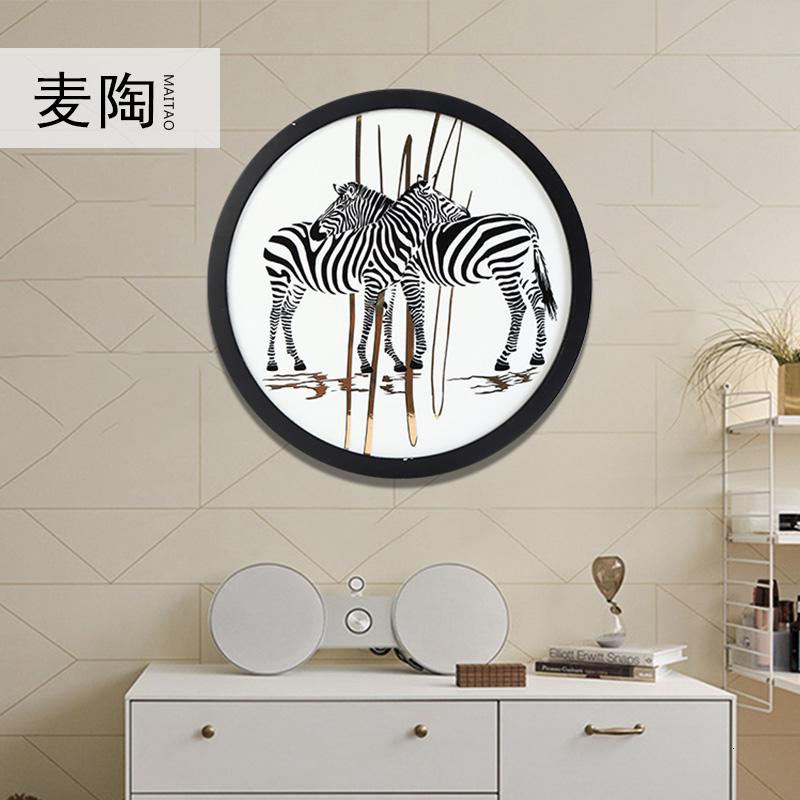 美帮汇新中式现代简约家用北欧装饰客厅沙发背景艺术墙装饰画壁画挂画高清大图