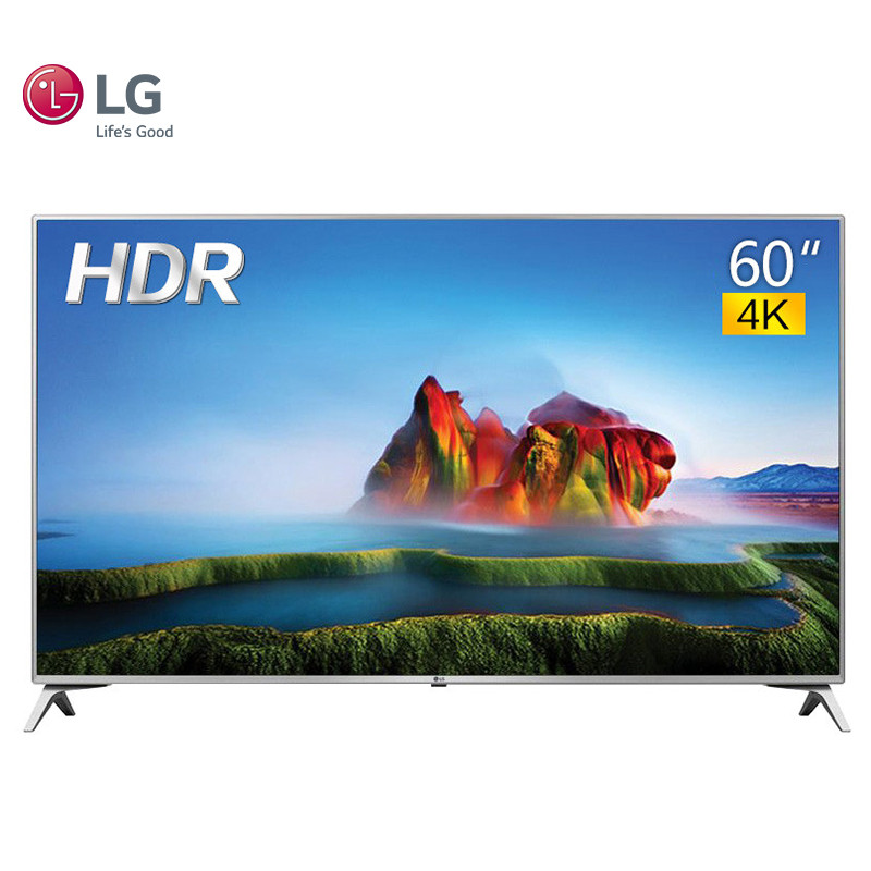 LG电视60UJ6500-CB 60英寸 4K超高清 智能电视 主动式HDR IPS硬屏