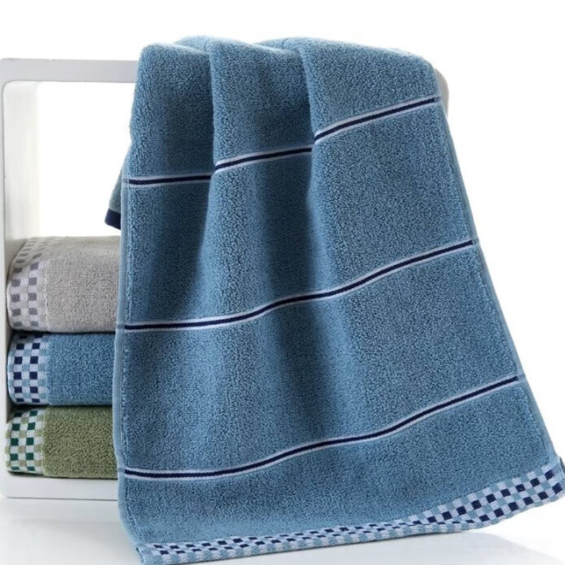 品雁众升 素色面巾 35cm*75cm 条高清大图