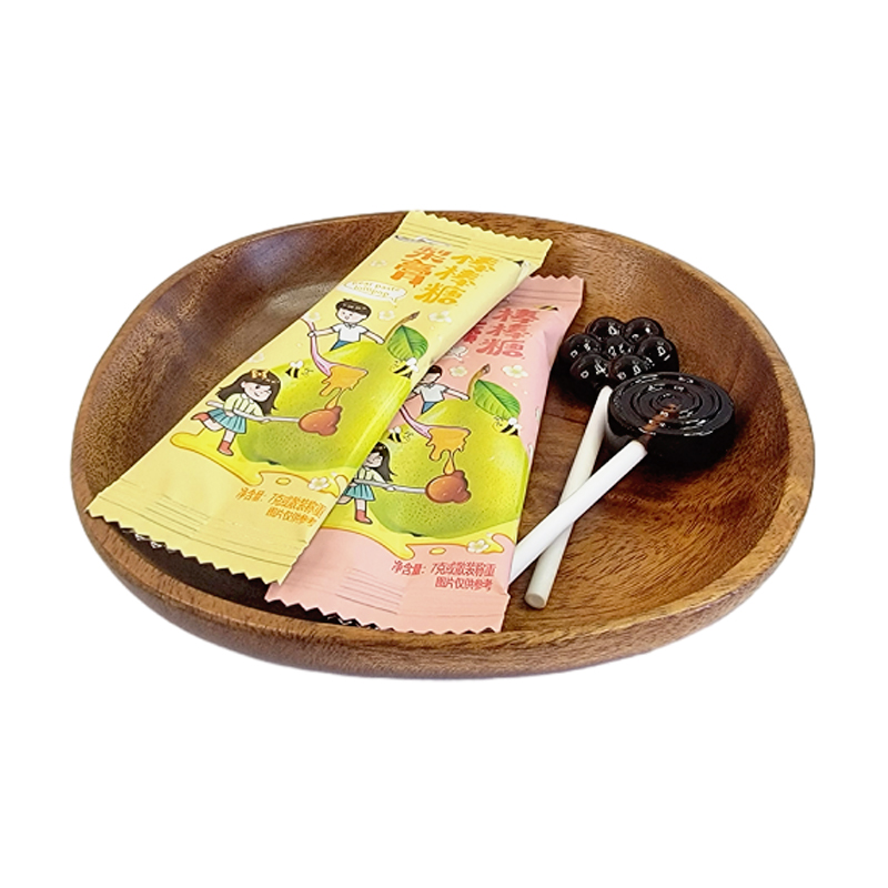 喔喔梨膏棒棒糖散装500g扁棒婚庆结婚喜糖伴手礼物休闲零食品高清大图