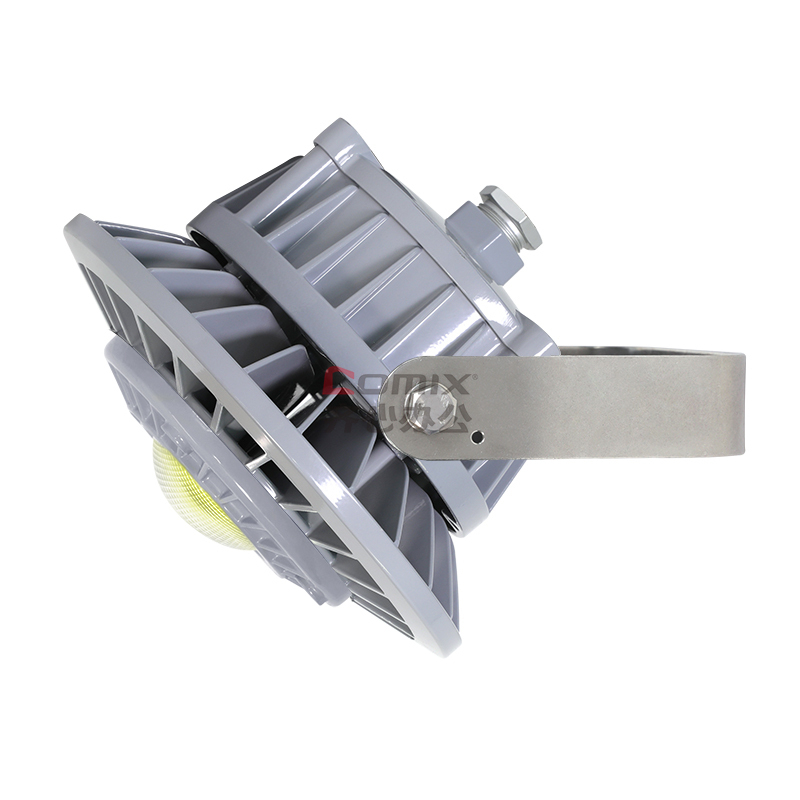 通明ZY8607S-L60-100 90-264VAC 60W 5000K LED照明灯 套 灰色_