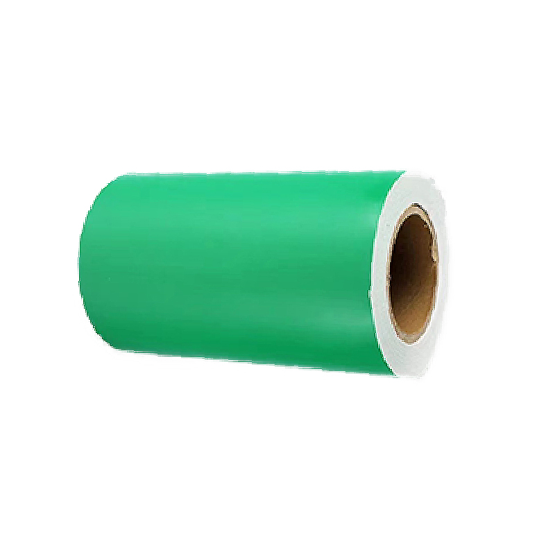 植巾 BBQ210 260mm*20m PVC 不干胶标签(计价单位:卷)绿色高清大图