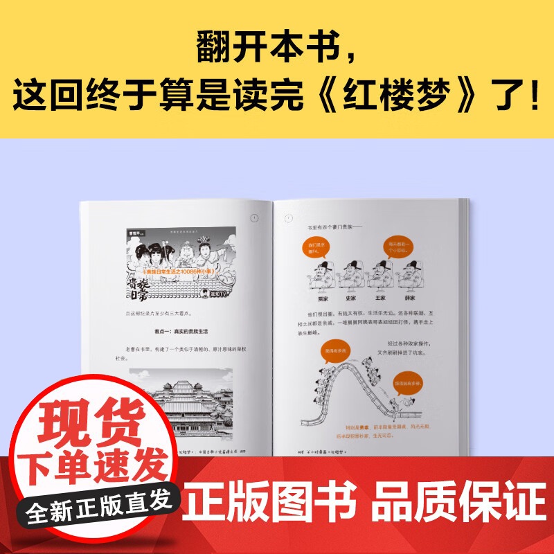 半小时漫画红楼梦 陈磊·半小时漫画团队 著 小说高清大图