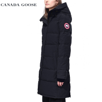 [直营]Canada Goose加拿大鹅SHELBURNE PARKA系列女士中长款派克时尚连帽羽绒服外套 加鹅