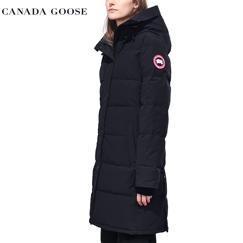 [直营]Canada Goose加拿大鹅SHELBURNE PARKA系列女士中长款派克时尚连帽羽绒服外套 加鹅