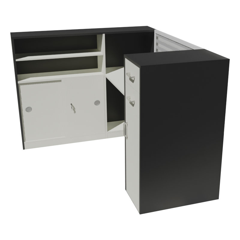 诚亿宏 办公桌屏风工位 LC17高清大图