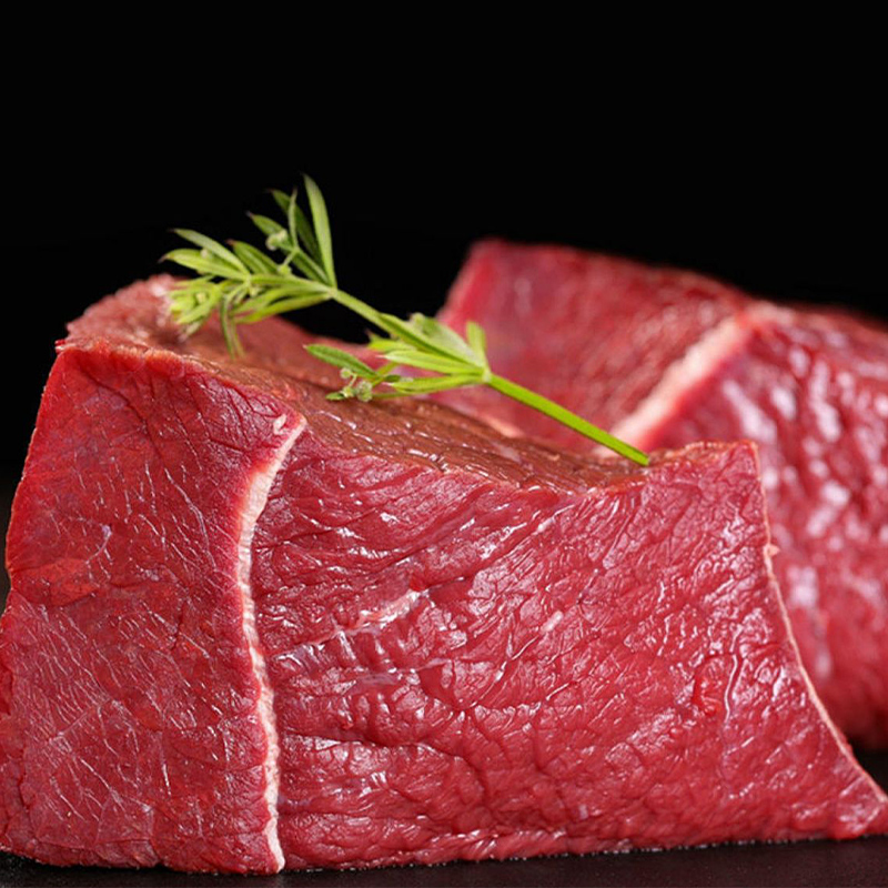 货出六盘 宁夏西吉县谷草饲喂养 六盘山牛肉 精品黄牛牛腿肉6斤高清大图