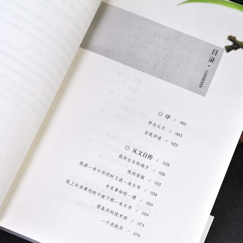 [正版]从文自传 沈从文 现代文学经典书籍排行榜 文学读物 初中学生课外书阅读 名著阅读高清大图