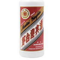 老酒 茅台迎宾酒 53度 酱香型 老包装 2018年 500mlx1瓶