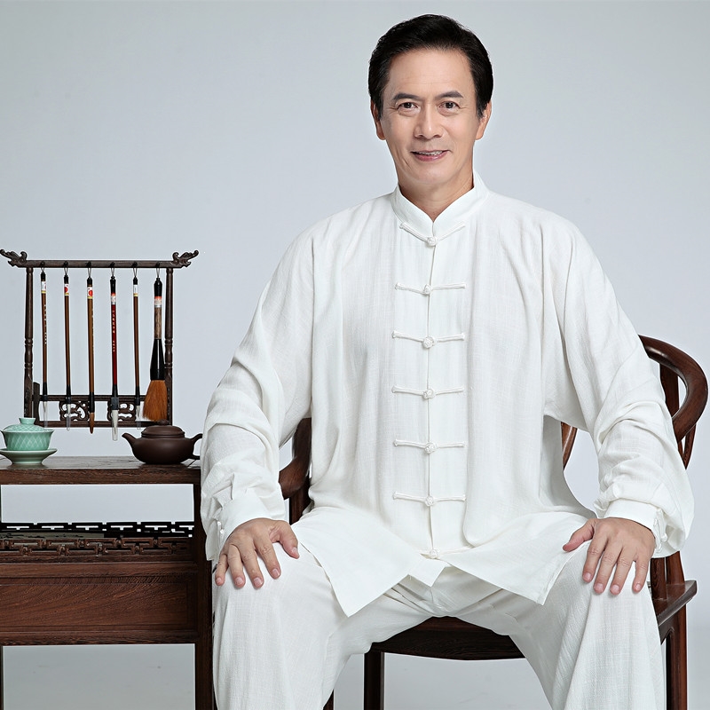 太极服男春秋古达太极服装套装夏2021年新款太极拳练功服参数