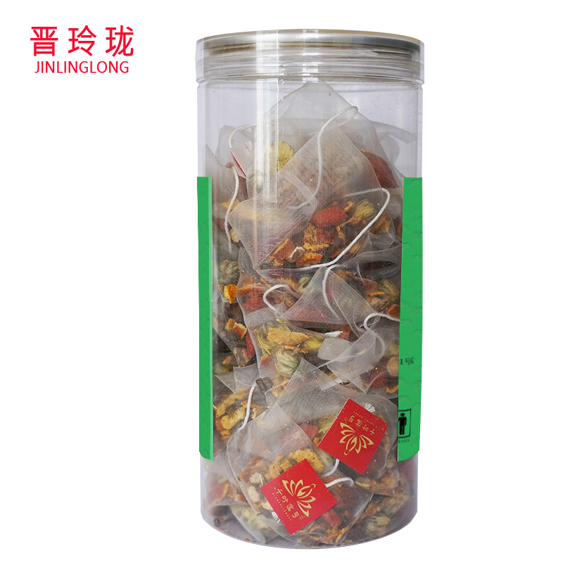 晋玲珑 菊花决明子枸杞茶165g/瓶高清大图