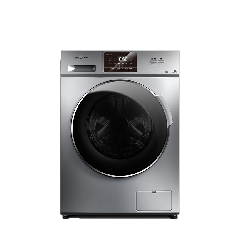 美的(Midea) MD100VT13DS5 滚筒洗衣机全自动 10公斤kg洗烘一体机变频家用带烘干 高温消毒上排水