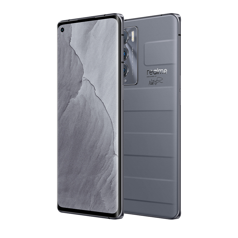 realme 真我GT 大师探索版 5G手机 12GB+256GB 旅行箱·灰 全网通 120Hz曲面屏 索尼IMX766传感器 骁龙870处理器 OPPO提供售后支持高清大图