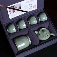 个杯堂陶瓷茶具套装-(新)