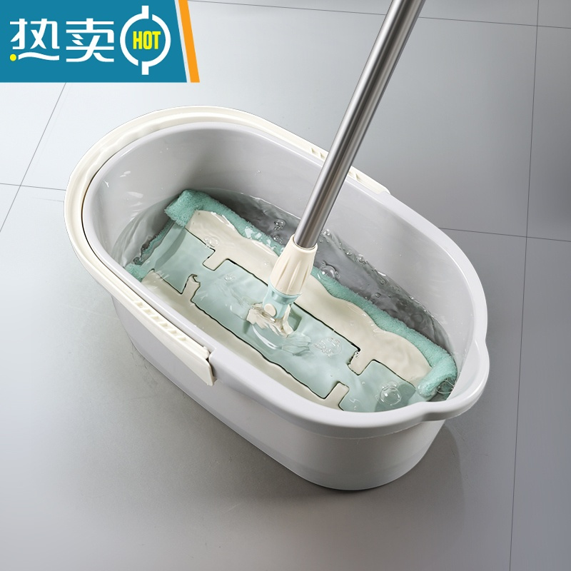 敬平塑料洗拖把桶长方形家用折叠拖地水桶储水用洗车拖布桶单桶 卡其色折叠款 [收纳不占空间]