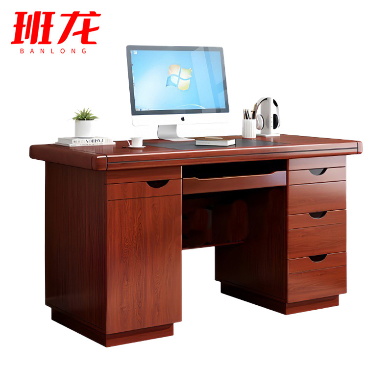 班龙电脑桌1.2米张高清大图