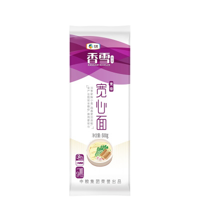[苏宁超市]香雪麦香宽心面500g