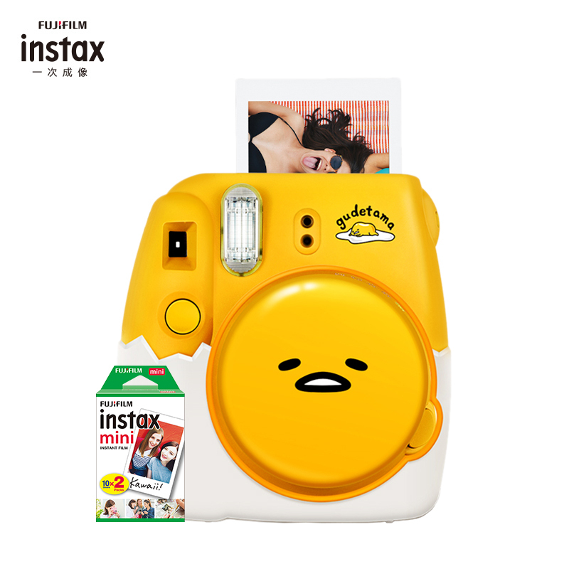 富士(FUJIFILM)INSTAX 立拍立得 一次成像 胶片相机 mini9懒蛋蛋定制款相机 套餐二(含20张相纸)