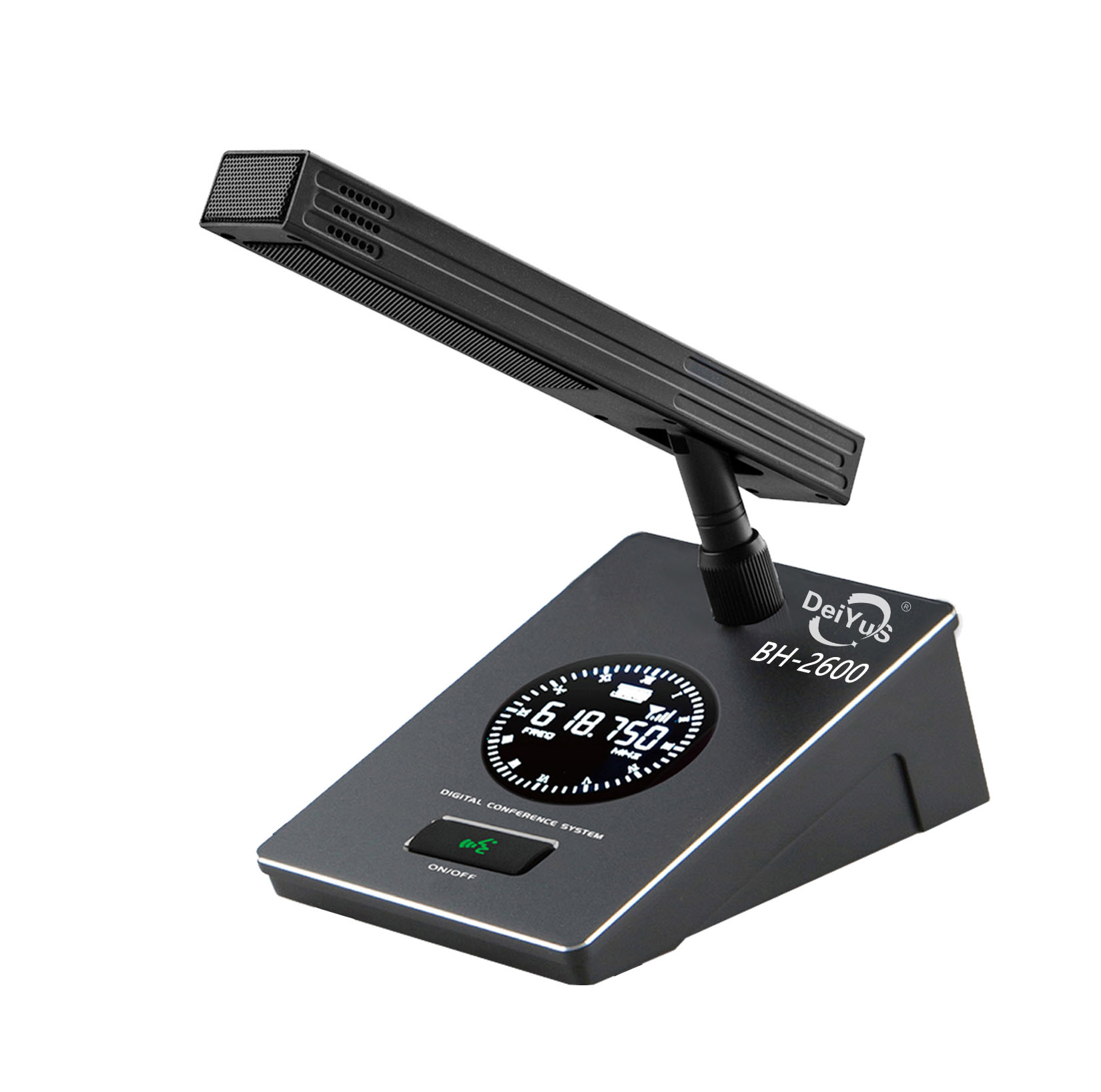 DeiYuS/无线会议话筒麦克风真分集方管一拖二/BH-2600/套高清大图