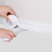 优勤厨房防水密封贴灶台防油挡水条水槽水池防水贴卫生间马桶贴美缝贴