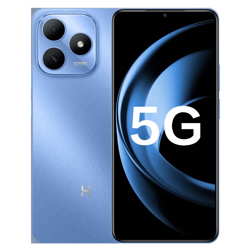 华为智选 WIKO Hi畅享80S 5G手机 8G+256G 晴空蓝 双五星耐摔防水 22.5W快充+耐用大电池 新品5G鸿蒙生态智能手机高清大图