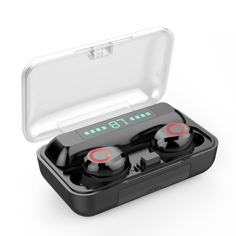 诺必行f950电显真无线蓝牙耳机运动跑步高清双耳挂耳式蓝牙耳机苹果