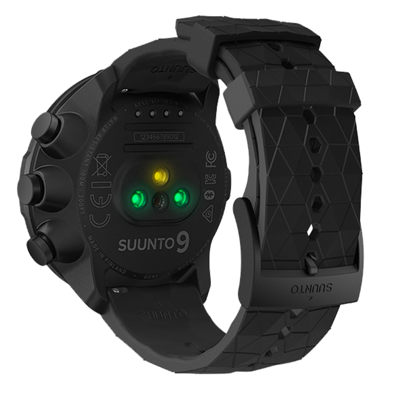 颂拓SUUNTO9 BARO钛合金版松拓旗舰级户外运动手表光电心率GPS气压海拔多功能登山铁三表游泳跑步骑行跑步智能表