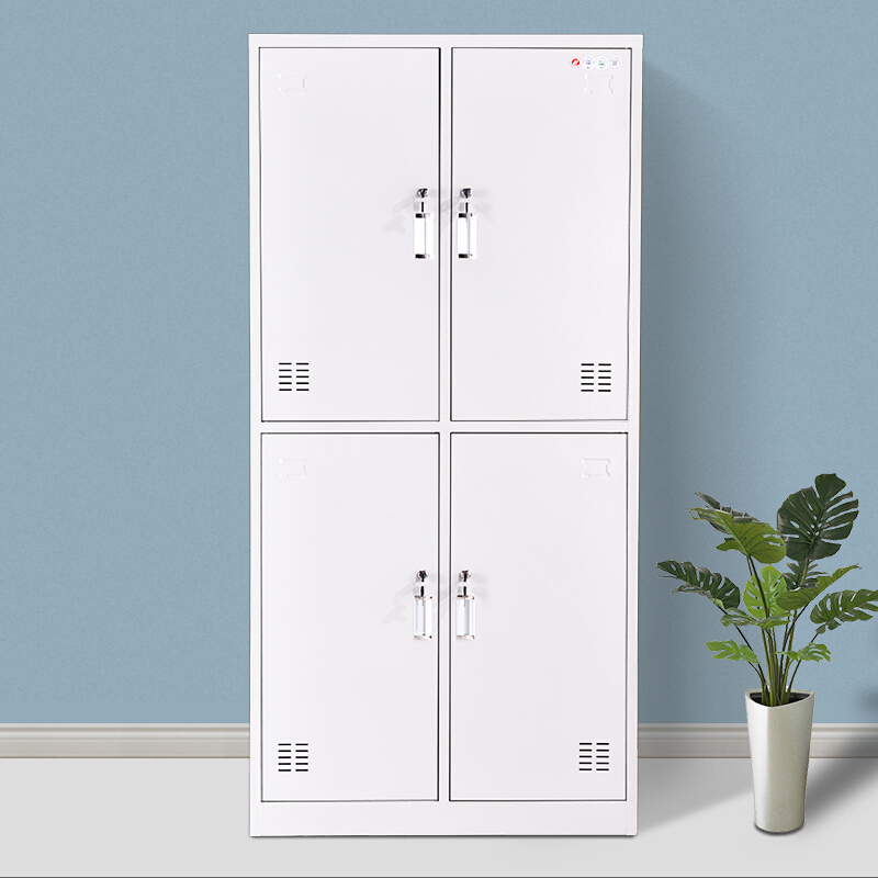 卓澳zhuoao钢制更衣柜铁皮柜员工宿舍多门带锁储物柜存包柜浴室寄存柜