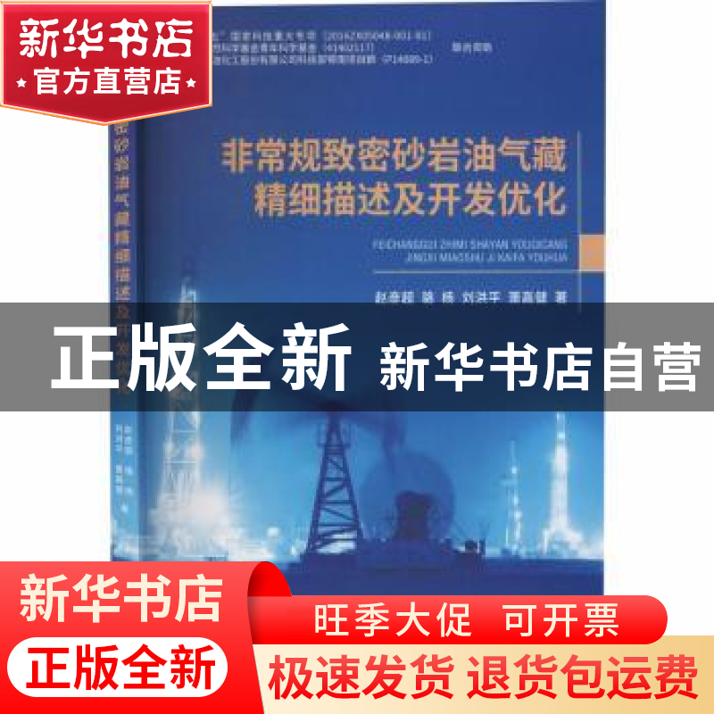 正版 非常规致密砂岩油气藏精细描述及开发优化 赵彦超【等】著 中
