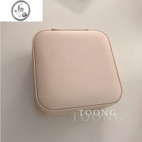 JiMi韩版极简简约ins风便携耳环首饰饰品收纳盒小号大容量旅行饰品袋