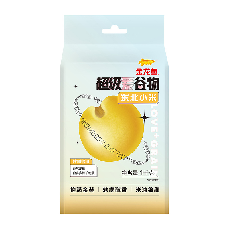金龙鱼超级爱谷物东北小米/1kg 黄小米粥粗粮早餐高清大图