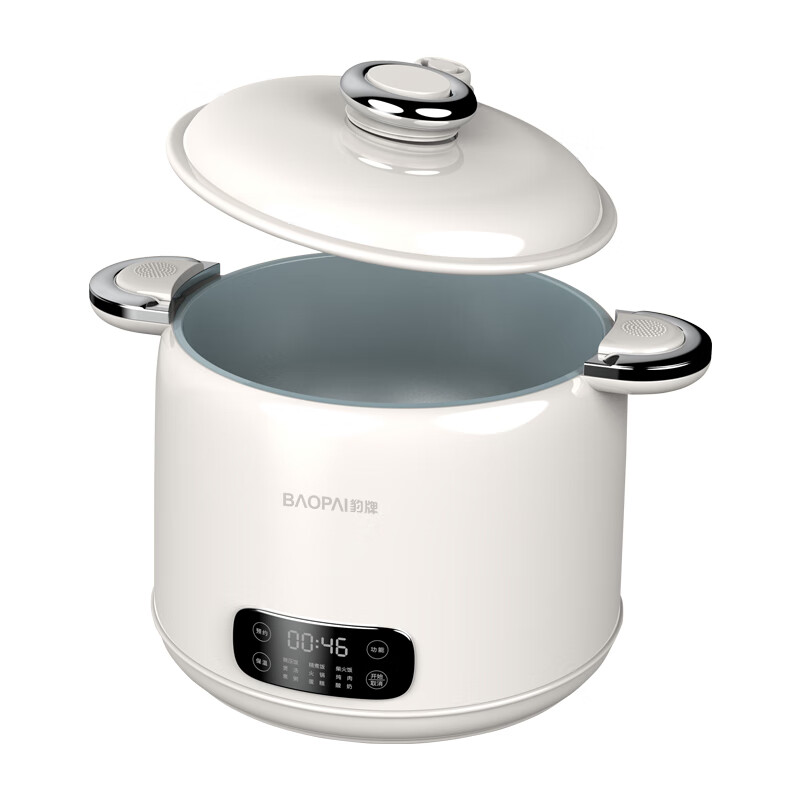 豹牌 BP-WB167 微压电饭煲 2.5L 白色高清大图