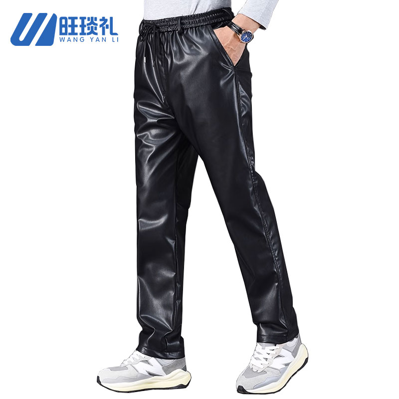 旺琰礼 皮裤 XL-5XL/条高清大图