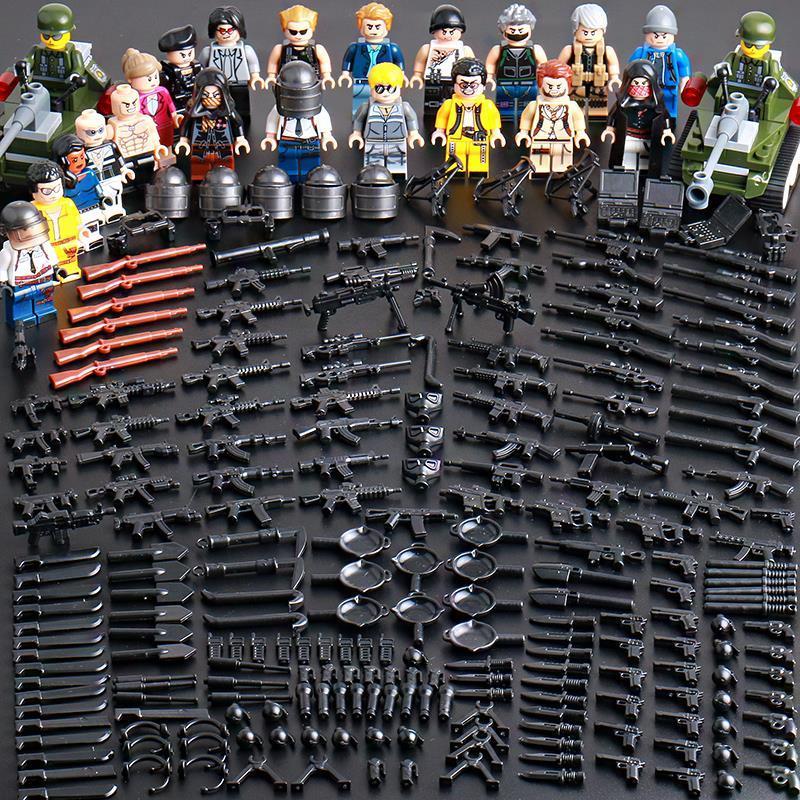 积木乐高军事二战战争苏军坦克装甲车6-12岁男孩拼装玩具