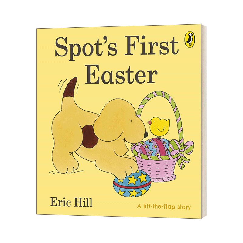 小玻去学校 [正版]小玻复活节彩蛋 英文原版绘本 Spot s First Easter Board Book 儿童睡前高清大图