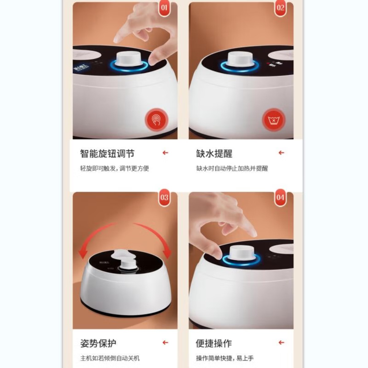 彩虹恒温水暖毯(双人)磨毛面料1.8米*1.5米 灰色C190高清大图