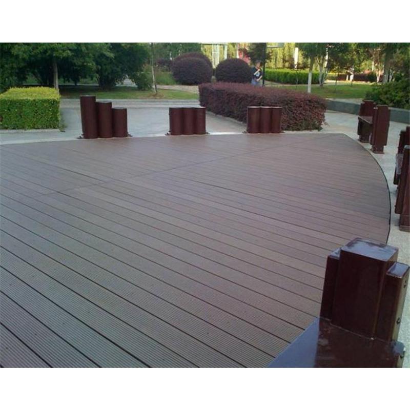 塑木木塑户外地板室外生态木庭院露台防腐木碳化木菠萝格围栏