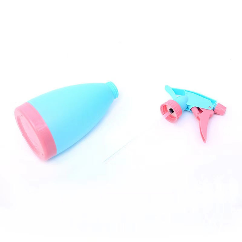 企购优品手压式糖果色洒水壶浇水壶 500ml