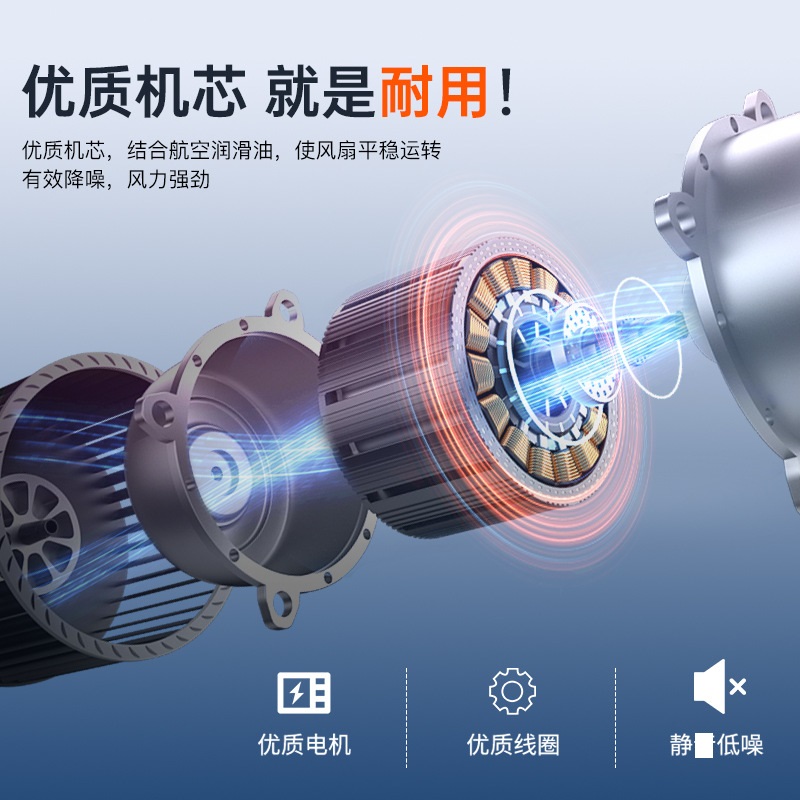 奥克斯壁扇挂壁式电风扇小家用挂扇18寸墙壁扇挂墙摇头壁挂式商用 18寸黑色遥控款高清大图