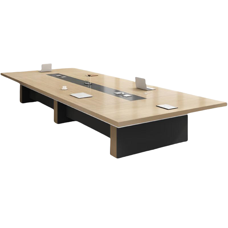 伊科飞特长条会议桌3000*1400*750mm张高清大图