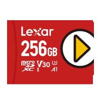 雷克沙(Lexar)256GB TF卡 任天堂Switch/PS4游戏机专用内存卡 存储卡 读150MB/s