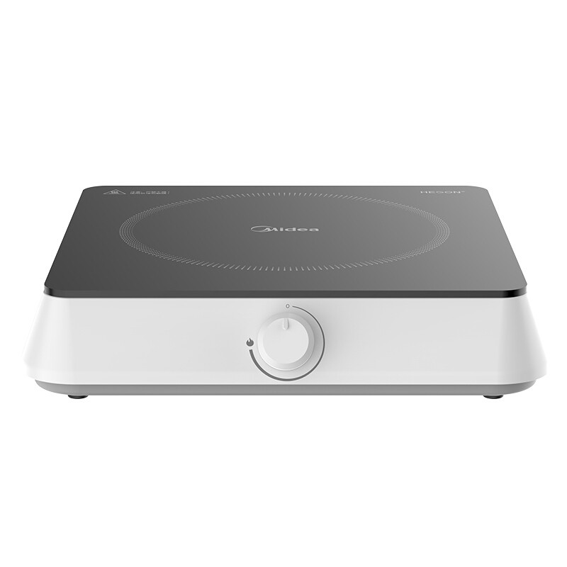 美的（Midea）电磁炉多功能大功率 C22-RX2207TQ 精致小体积 4D防水 旋磁叠式大线盘高清大图